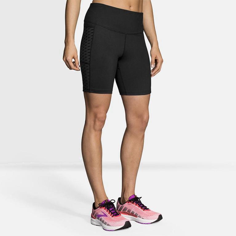 Brooks Greenlight 7 Mujer Pantalones Cortos - Grises (1640IWPVK)